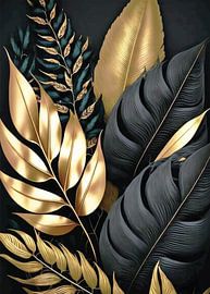 Opulence botanique dorée