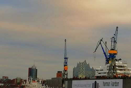 Blick  über denHafen