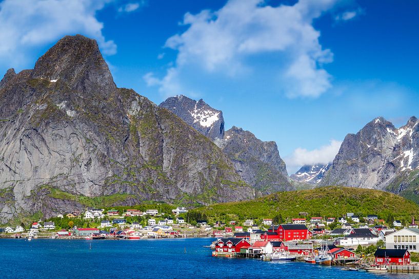 Reine Lofoten in Noorwegen van Hamperium Photography