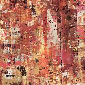 Abstract kunstwerk van Emiel de Lange
