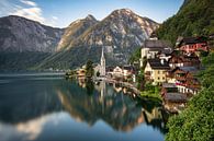 Hallstatt im Salzkammergut in Österreich von Michael Valjak Miniaturansicht