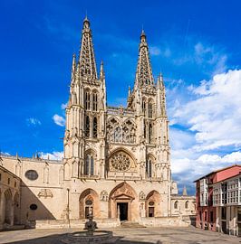 Cathedral of Santa Mary in Burgos, Spain by Ivo de Rooij