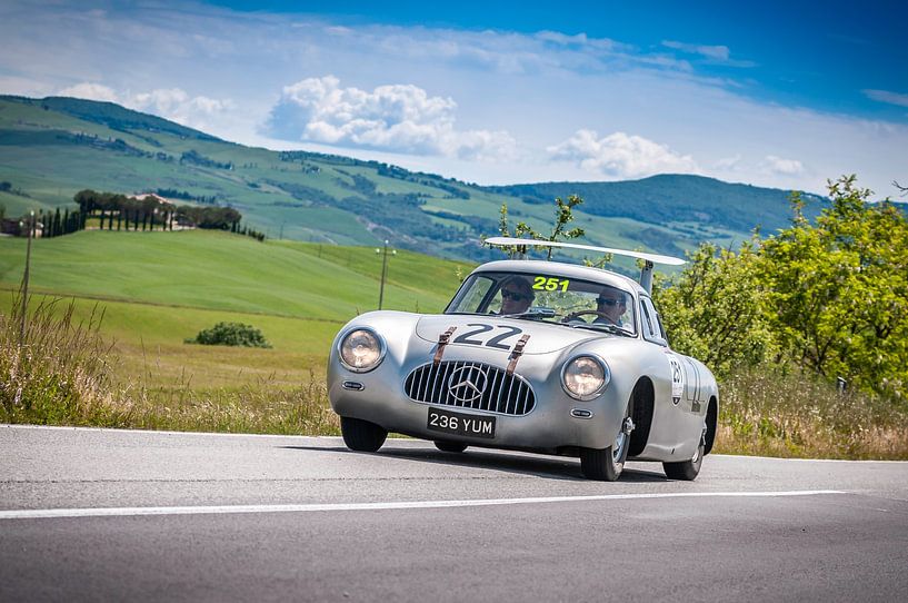 300SL a Toscane par Michiel Mulder