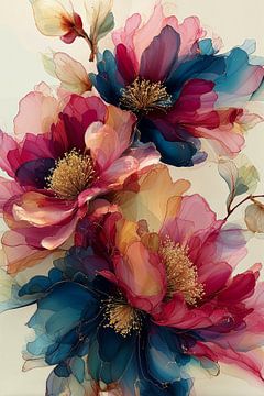 Fleurs fluides n° 5