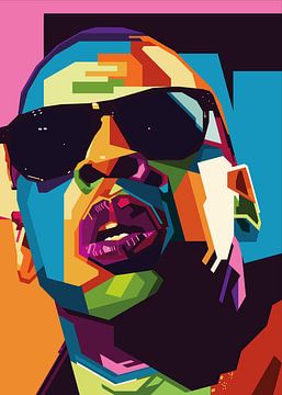 Jay-Z WPAP Style Art van SW Artwork