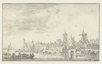 Ansicht von Delft, Jan van Goyen von Marieke de Koning Miniaturansicht