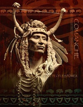 Comanche FirtsPeople's power van Waterside Studio