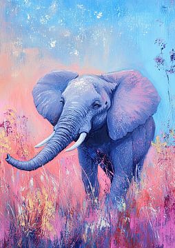 Het lied van de aarde in de voet van de olifant van Niklas Maximilian