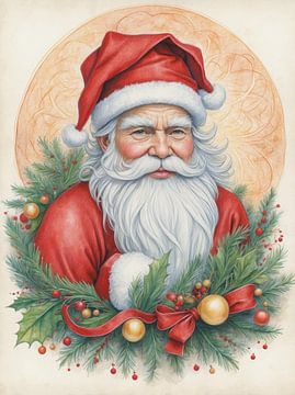kerstman van hisam colours