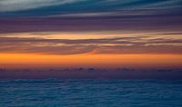 Kleurrijke zonsondergang op de El Teide in Tenerife