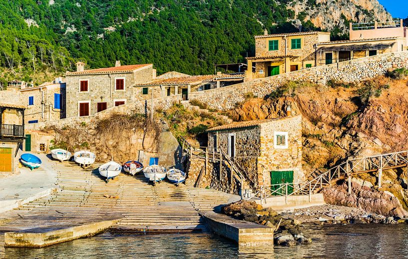 Port of Valldemossa on Majorca island, Spain by Alex Winter