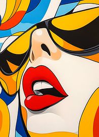 Sultry Summer Lips by Karina Brouwer