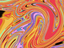 Orange modern by Aiko Roozendaal