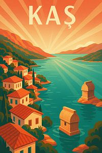 Kaş Küsten Eleganz Poster