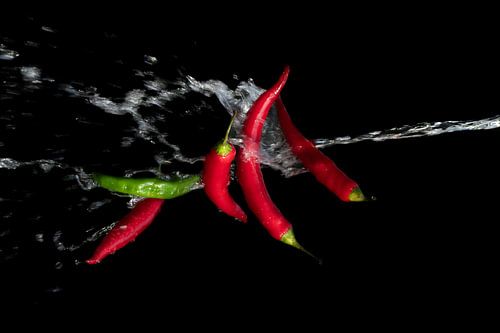 Pepperoni with splash