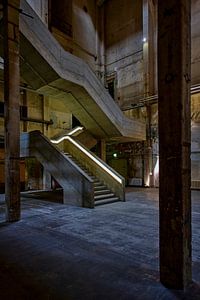 Treppe im ehemaligen Heizkraftwerk in Berlin