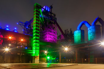 Piazza Metallica Landschaftspark Duisburg Ruhrgebiet