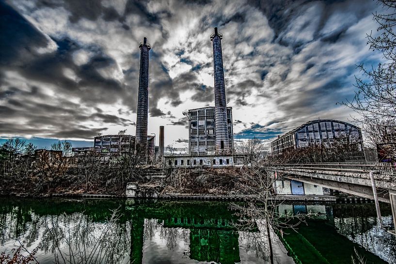 Former chemical plant by Mario Scharf