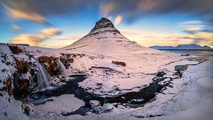 Kirkjufell panorama von Wojciech Kruczynski