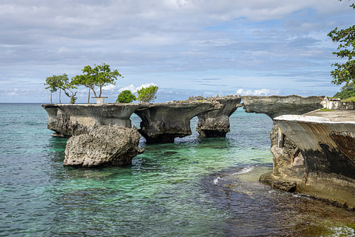West Cove Ruins auf Boracay, Philippinen