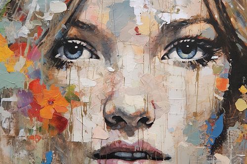 Fleur | Moderne Porträtmalerei