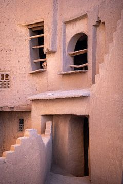 Moroccan house made of clay