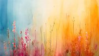 Corlorful strokes - bunte Striche Nr. 1