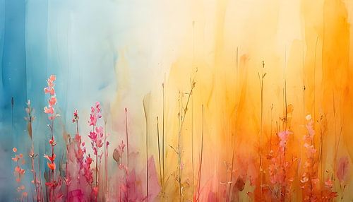 Corlorful strokes - kleurrijke vegen nr1