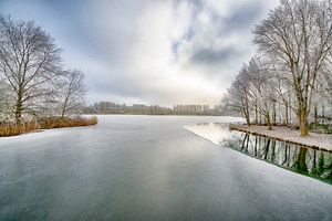 Een mooie winterdag in Almere van Peter Bartelings