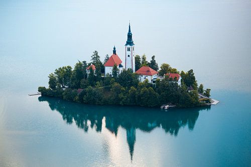 Blejsko jezero Lake Bled in Slovenia