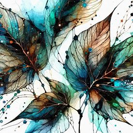 The colourful poetry of leaves by Sabine Wagner