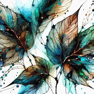 Farbpoesie der Blätter