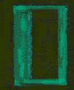 Frame in abstractie, groen van Rietje Bulthuis thumbnail