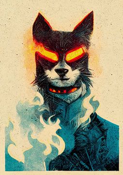 Mr Fire Fox by Treechild