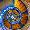 Treppenhaus Spirale in einem Leuchtturm von Frank Kremer