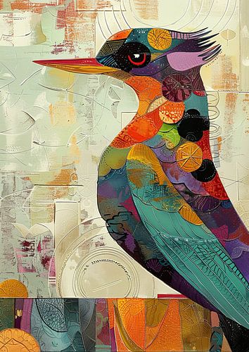 Abstracte Vogel Abstract