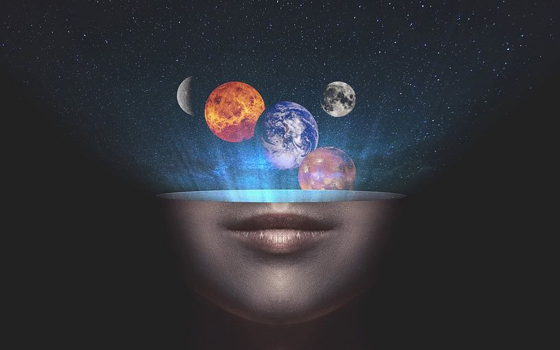 Universal mind by Moonheart Artworks