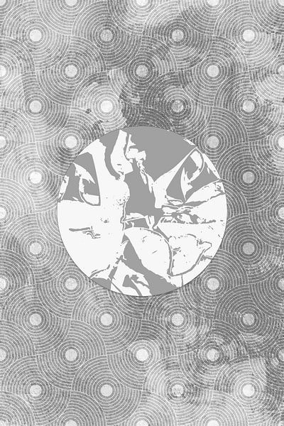 Ikigai. Modern abstract minimalist  zen art. Japandi style IX by Dina Dankers