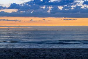 Goldene Stunde am Strand