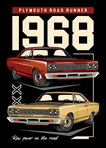 Plymouth Road Runner Muscle Car