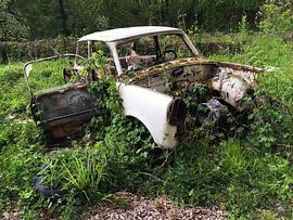 Old Trabbi by Frank Herrmann