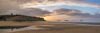 Sunset at Arromanches-Les-Bains