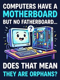 Computer haben ein Motherboard, aber kein Fatherboard – Lustige Technik von Ramy Salah Hefny