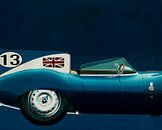 Jaguar Type D 1956 Rechterkantdeel van Jan Keteleer thumbnail