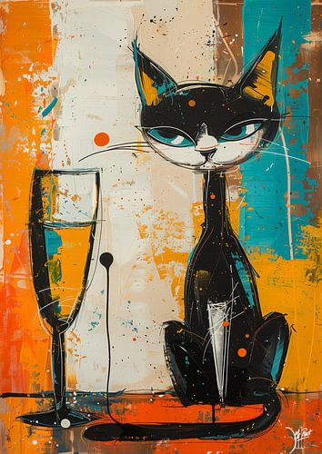 Champagne Cat