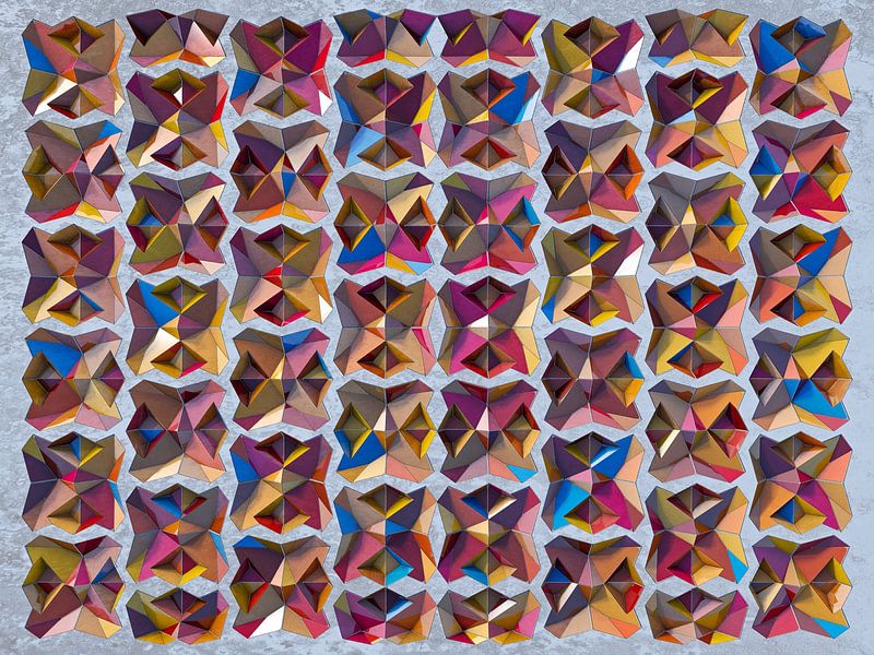 Relief E2 Mosaik von Frans Blok - Fotos, Kunst und weitere Wanddekoration