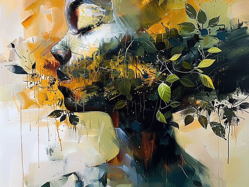 Frau Natur von Kunst Laune