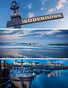 Dreams of the sea: blue hour on Sylt by Christian Müringer