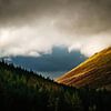 Montagnes et arbres en Écosse - Parc national des Cairngorms sur RUUDC Fotografie