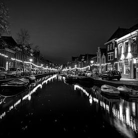 Een gracht in Alkmaar van Buis Photography
